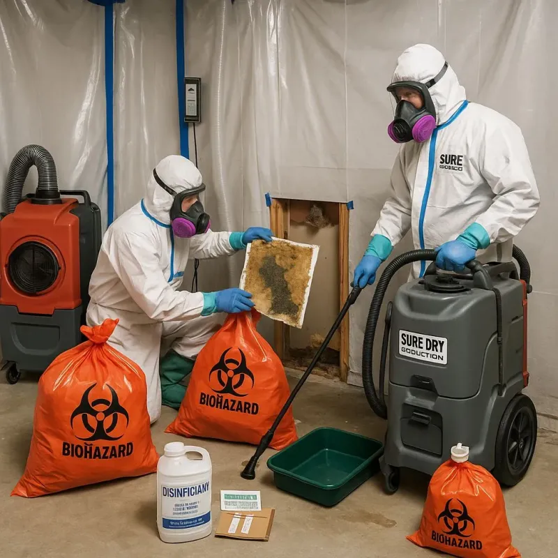 Contaminated Water Handling Protocols process in Medina, WA